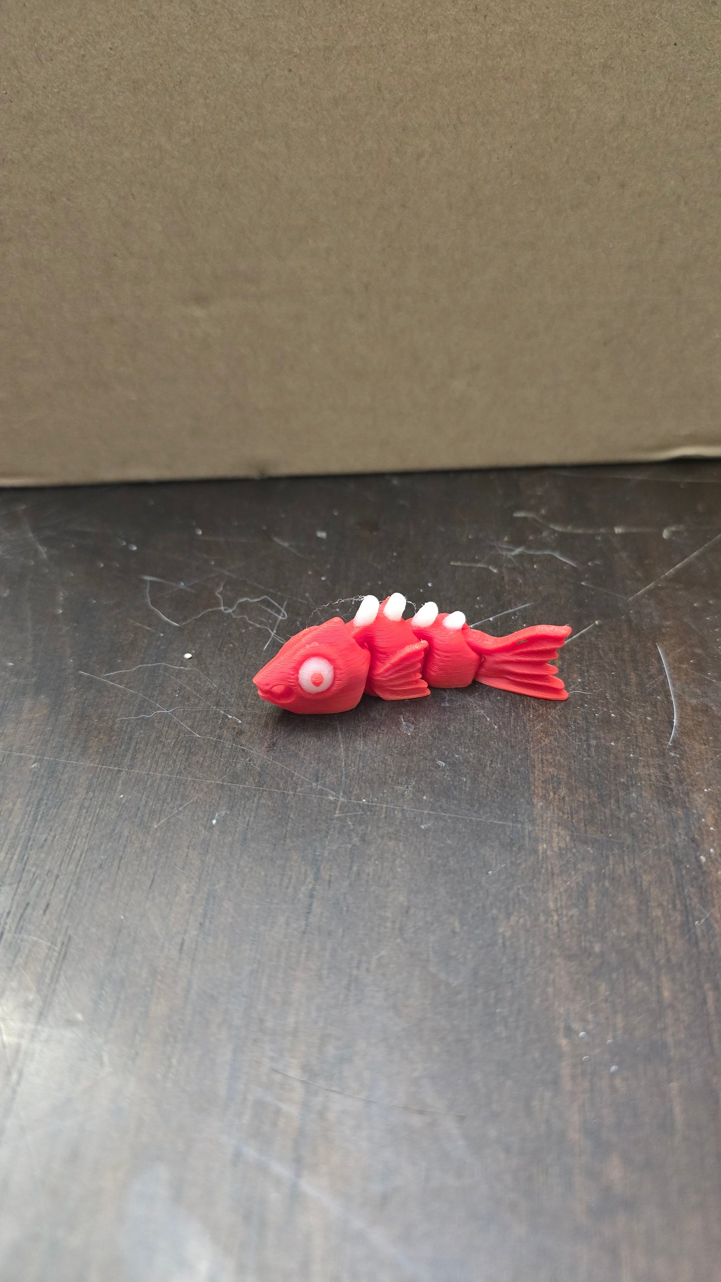 Spinosaurus Keychain and Fish snack