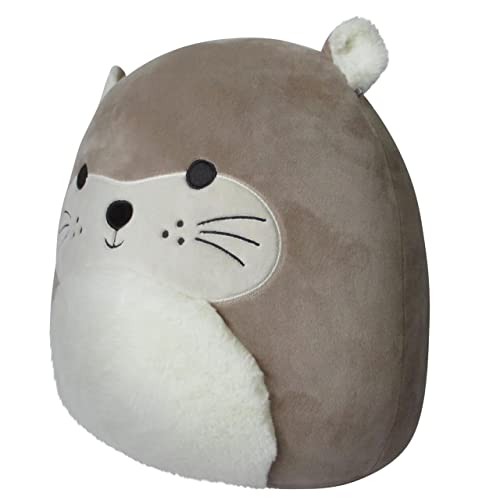 Squishmallows 14-Inch Light Brown Otter with Fuzzy Ears Plush - Add RIE to Your Squad, Ultrasoft Stuffed Animal Large Plush Toy, Official Kelly Toy Plush